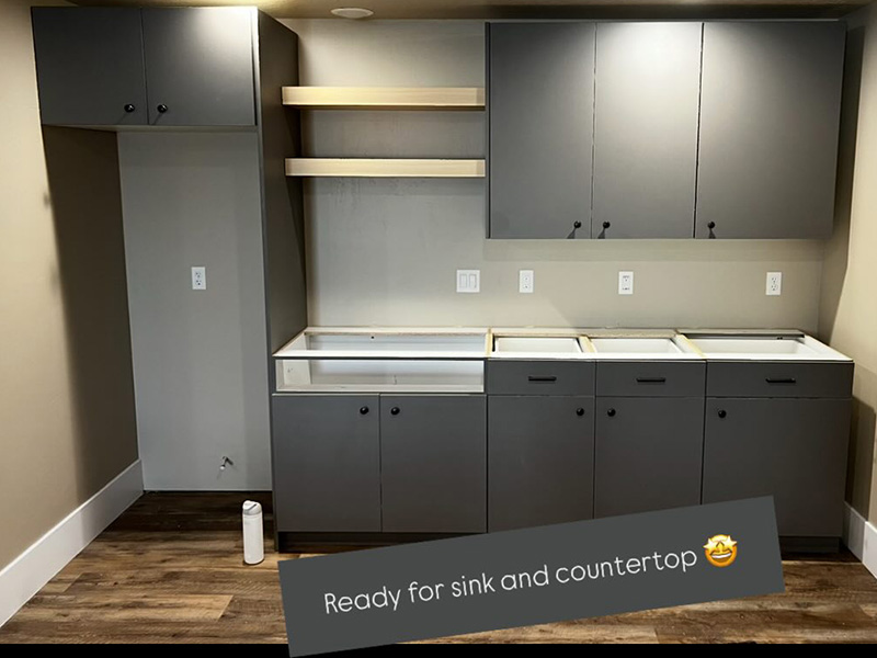 Wet Bar Cabinets custom cabinet solution